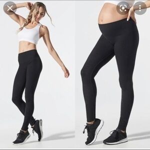 Blanqi Sport Support Hipster Contour Leggings  Small maternity & postpartum S67
